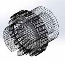 3D broach file for rapid prototyping